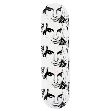 Welcome Skateboard x Britney Spears "Till the world ends"  White Dip